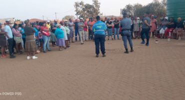 Carletonville police outreach