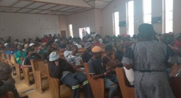 Many residents attended the event