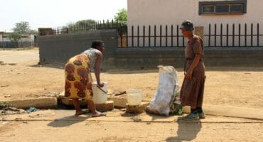Water from Kokosi manhole