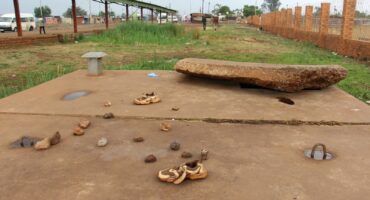 Khutsong manhole where girl drowned