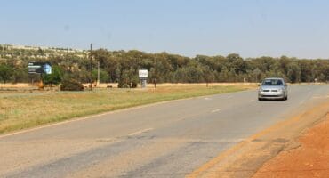 The driver was shot at the stop where the East Driefontein Road reached the P111.