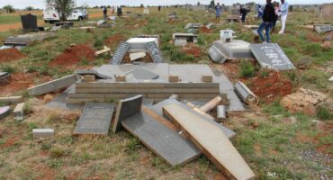 Many relatives told the Herald that they do not have money to repair the damage done to their loved one's gravestones.