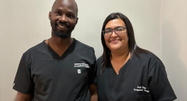 Mahlatse and Ariska. Photo: Supplied