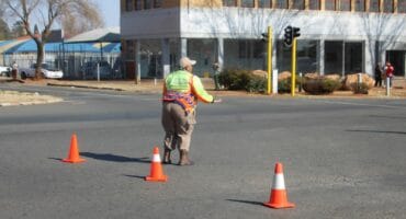 Municipal traffic officers worked at various sites during the past year, and are again ready to serve over the festive season.