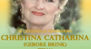 Wyle Tina le Roux is die afgelope week oorlede.