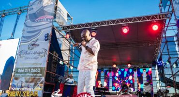 Tee Jay Omar performing during the event. Photo: Supplied