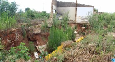 The municipality has not rehabilitated the sinkholes.