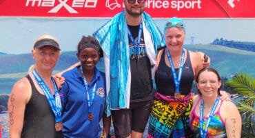 Carla Louw (5th Midmar), Winfrey Nambuya (1st Midmar), Pieter Steinmann (8th Midmar), Minke Rheeder (10th Midmar), and Caitlin Doran (12th Midmar) held our town's name high.