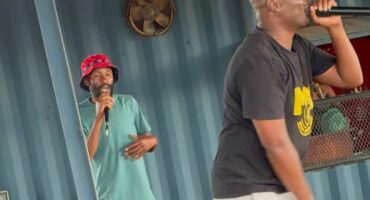 During the Mic Session at Khutsong.