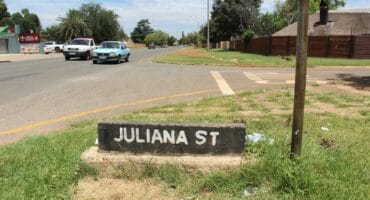 The young woman was raped in Juliana Street.