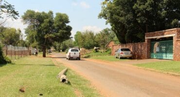 A house in Blesbok Street, Carletonville, was targeted by robbers recently.