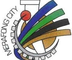 The Merafong City Local Municipality's logo.