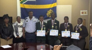 The proud Callies team with their awards and medals won during the event.
