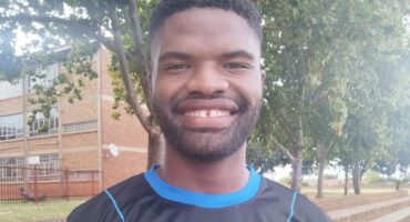 The star netball player Patrick Xolile Moatlhodi.