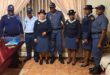 The Fochville station commander, Lieutenant-Colonel Levy Molepo, together with station management, greeted the newly promoted members.
