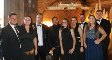 The proud management team of the Carletonville Round Table.