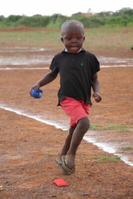 Little Lethabo Khoatsana did not let anything stop him.