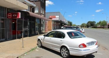 The ABSA ATM in Oberholzer, where the resident was robbed this week.