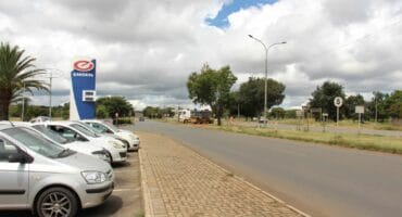 The victim was picked up by the robbers while hitchhiking next to the 007 shopping centre. Photo: Adele Louw