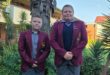 Reggardt Botha en Zander Esterhuizen hou hul skool en ons dorp se naam hoog. Foto: Verskaf