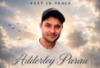 The Scorpions Rugby Club made a special poster in commemoration of Adderley Parau.