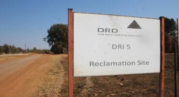 The entrance to the Far West Gold Recoveries site between Carletonville and Fochville. Archive photo: Adele Louw (Carletonville and Fochville Herald)