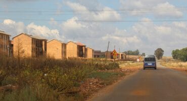 The robbery took place at the Elijah Barayi mega housing complex. Photo: Adele Louw (Carletonville and Fochville Herald)