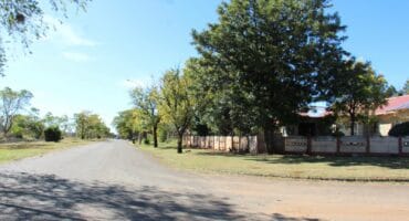 The area of Rautenbach Street where the robbery took place.