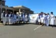 The retired nurses gathered at the Carletonville Civic Centre for the event.