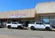 The business where the robbery took place. Luckily no-one was injured.