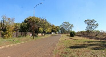The area of Rautenbach Street where the robbery took place. Photo: Adele Louw (Carletonville and Fochville Herald)