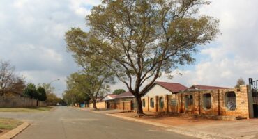 The area of Adorp Street where the robbery took place. Photo: Adele Louw (Carletonville and Fochville Herald)