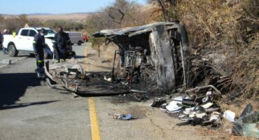 Merafong was rocked in July 2024 when 11 schoolchildren and their driver died in an accident near Wedela. This incident highlighted school transport safety. Archive photo: Adele Louw (Carletonville and Fochville Herald)