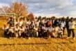 The learners and coaches after the match at Carleton Jones High School grounds.