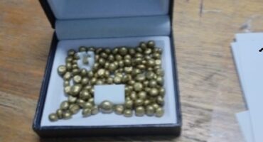 Some of the gold found in the group's possession. Photo: SAPS