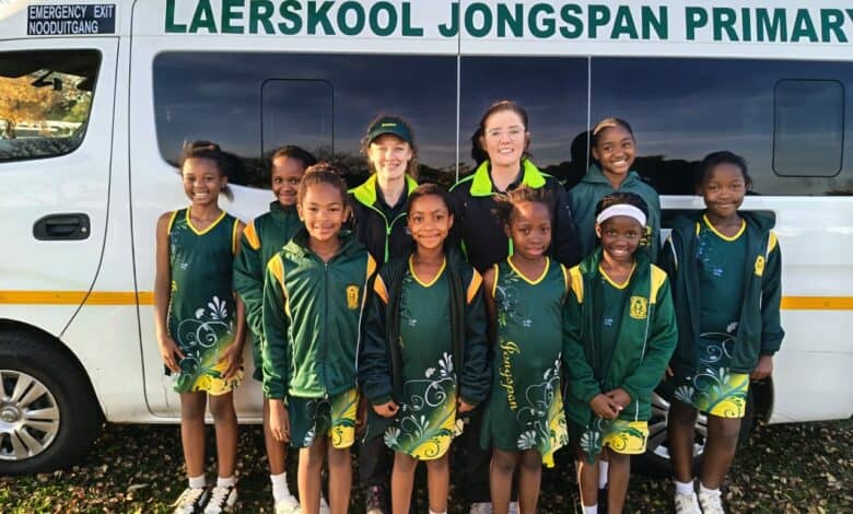 The star netball team and their coaches. Photo: Supplied