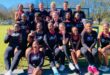 Die Warriors-netbalspelers staan vir niemand terug nie. Foto: Verskaf