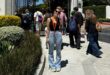 Talita het hierdie foto van haarself in Los Angeles aangestuur terwyl sy wag vir vanaand se groot toekenningsaand.