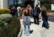 Talita Brits enjoying the summer weather in Los Angeles.