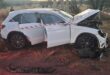 The Mercedes-Benz that was also involved in the accident on the N12. Photo: Supplied