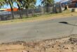 Even the side of this busy road is starting to crumble away. Photo: Supplied