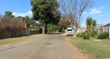 The area of Begonia Street in Carletonville where the incident took place. Photo: Adele Louw (Carletonville and Fochville Herald)
