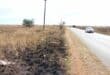 The young man was robbed while walking through the veld from Carletonville Mall. Photo: Adele Louw (Carletonville and Fochville Herald)
