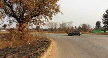 The accident took place at the corner of Agnew Road and Agate Street. Photo: Adele Louw (Carletonville and Fochville Herald)
