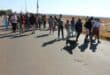 The group of marchers in Khutsong. Photo: Adele Louw (Carletonville and Fochville Herald)