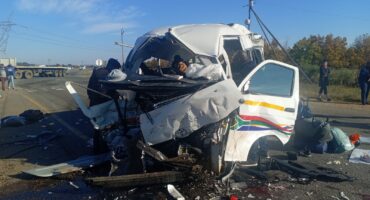 The scene of the horrible accident. Photo: Supplied
