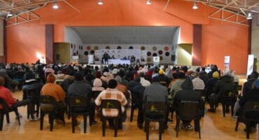 Many residents attended the event and listened to the MEC.