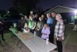 Members of the Round Table Carletonville 50's club reached out to residents of Eureka Park this week. Photo: Supplied