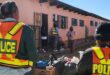 Members of the police in Fochville helped Ubuntu Home in Kokosi for Madela Day.