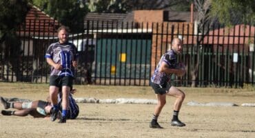 Hierdie Scorpions spelers het seker gemaak dat hulle balbesit hou.